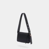 Sac Porté Épaule Romy Small - Tory Burch - Cuir - Noir