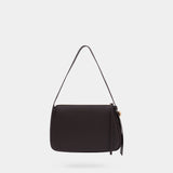 Sac Porté Épaule Romy - Tory Burch - Cuir - Marron
