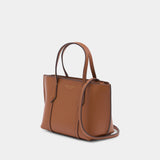 Sac À Main Perry Mini - Tory Burch - Cuir - Marron
