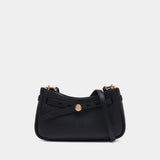 Sac À Bandoulière Romy Zip Top - Tory Burch - Cuir - Noir