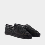 Espadrilles Open Weave - Tory Burch - Viscose - Noir