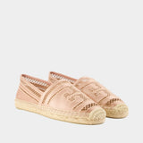 Espadrilles Open Weave - Tory Burch - Viscose - Beige