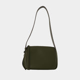 Sac Porté Épaule Romy Small - Tory Burch - Cuir - Kaki
