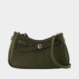 Sac À Bandoulière Romy Zip Top - Tory Burch - Cuir - Vert