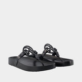 Sandales Miller Cloud Light - Tory Burch - Synthétique - Noir