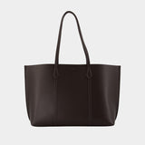 Cabas Perry - Tory Burch - Cuir - Marron