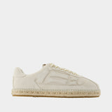 Sneakers Espadrille Pacific Bones - Amiri - Cuir - Beige