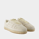 Sneakers Espadrille Pacific Bones - Amiri - Cuir - Beige