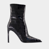 Bottines MA Stiletto - Amiri - Cuir - Noir
