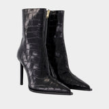 Bottines MA Stiletto - Amiri - Cuir - Noir