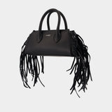 Sac Porté Épaule Fringe Micro Honey - Amiri - Cuir - Noir