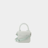 Sac À Main Ma Quad Micro - Amiri - Cuir - Bleu