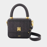 Sac À Main Ma Quad Lea Micro - Amiri - Cuir - Noir