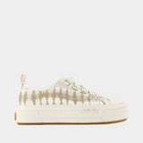 Sneakers Tie Dye Court Low - Amiri - Coton - Ivoire