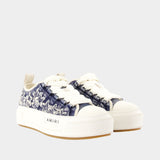 Sneakers Court Low - Amiri - Coton - Bleu