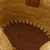 Sac À Main Shirley Raffia Mini - Staud - Raphia - Neutre