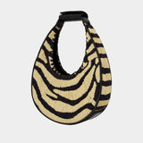 Sac À Main Moon - Staud - Raphia - Multi