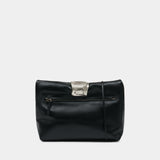 Pochette Cuff - Staud - Cuir - Noir