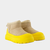 Bottines Cl Ultra Mini Weather Hybrid - UGG - Cuir - Beige