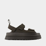 Sandales Goldenglow Embossed - UGG - Synthétique - Noir