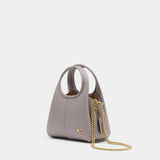 Sac Porté Épaule Lana 19 - Coach - Cuir - Gris