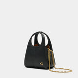 Sac Porté Épaule Lana 19 - Coach - Cuir - Noir