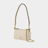 Sac À Bandoulière Refined Audrey - Coach - Cuir - Blanc