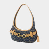 Sac Porté Épaule Belted Ergo 26 Signature - Coach - Denim - Bleu