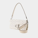 Sac Porté Épaule Soft Crystal Tabby 26 - Coach - Cuir - Beige