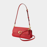 Sac Porté Épaule Jet Refined - Coach - Cuir - Rouge