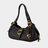 Sac Porté Épaule Drifter 31 - Coach - Cuir - Noir