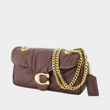 Sac Porté Épaule Soft Quilted Tabby 20 - Coach - Cuir - Marron