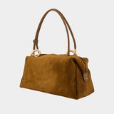 Sac Porté Épaule Azariah - Cult Gaia - Cuir - Kaki