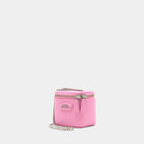 Sac À Bandoulière The Mini Vanity - Marc Jacobs - Cuir - Rose