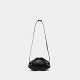 Pochette Manta - Alexander McQueen - Cuir - Noir
