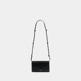Wallet On Chain Tangle - Jil Sander - Cuir - Noir