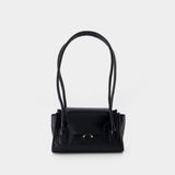 Sac Porté Épaule Trunkette Mini - Marni - Cuir - Noir