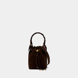 Sac Porté Épaule Micro Ma - Amiri - Cuir - Marron