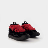 Sneakers Curb Jersey Velvet - Lanvin - Synthétique - Noir