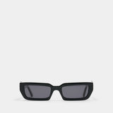 Lunettes De Soleil Le Petit Carré - 3.PARADIS - Acétate - Noir