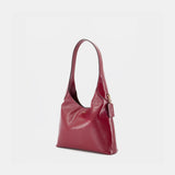 Sac Porté Épaule Glazed Brooklyn 28 - Coach - Cuir - Rouge