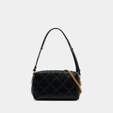 Sac À Bandoulière Fleming Soft Large - Tory Burch - Cuir - Noir