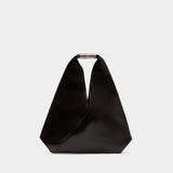 Sac Porté Épaule Japanese Media - MM6 Maison Margiela - Cuir - Marron