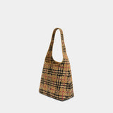 Sac Porté Épaule Ll Margate - Burberry - Raphia - Beige