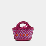 Sac À Main Tropicalia Micro - Marni - Nylon - Rose