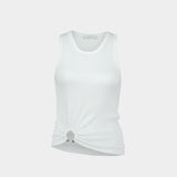 T-Shirt - Rabanne - Coton - Blanc