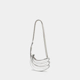 Sac À Main Banana - Casablanca - Cuir - Argenté