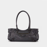 Sac À Main Le City Mini - Balenciaga - Cuir - Noir