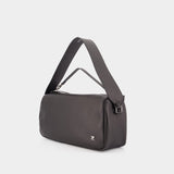 Sac Porté Épaule Three Sixty - Courreges - Cuir - Noir