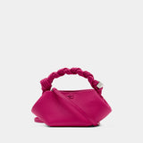 Sac À Main Bou Mini - Ganni - Synthétique - Rose